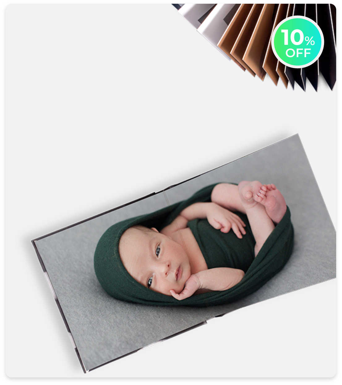 Álbum Flat 800 - Produto fotográfico premium